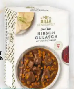 Billa Billa Genusswelt Hirsch Gulasch Sous Vide Angebot