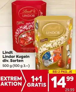 Billa Lindt Lindor Kugel Angebot