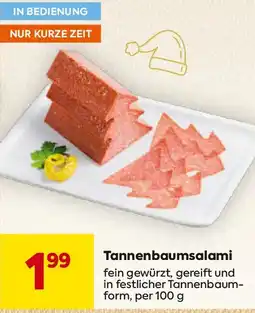 Billa Tannenbaumsalami Angebot
