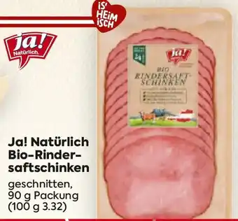 Billa ja!natürlich Bio Rindersaftschinken Angebot