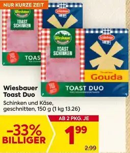 Billa Wiesbauer Toast Schinken Angebot