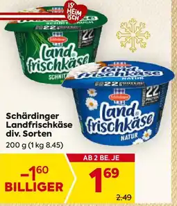 Billa Schärdinger Landfrischkäse Angebot