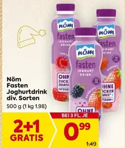 Billa Nöm Fasten Joghurtdrink Angebot