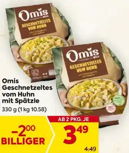 Billa Omi's Geschnetzeltes Angebot