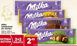 Billa Milka Schokolade MMMAX Angebot