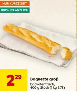 Billa Baguette Angebot