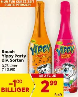 Billa Rauch Kindersekt Yippy Party Angebot
