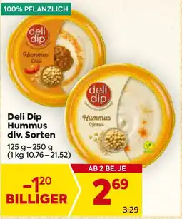 Billa Deli Dip Hummus Angebot