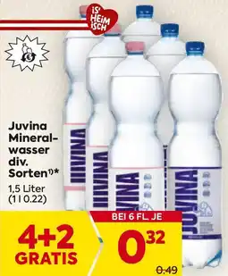 Billa Long Life Mineralwasser Angebot