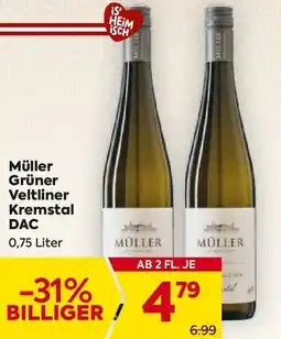 Billa Weingut Müller Grüner Veltliner Angebot
