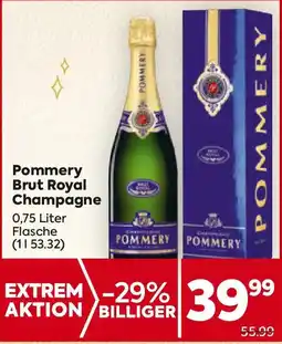 Billa Pommery Champagner Brut Royal Angebot