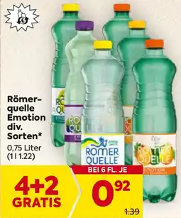 Billa Römerquelle Emotion Angebot