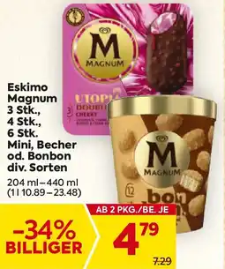 Billa Eskimo Magnum Angebot
