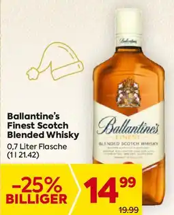 Billa Ballantines Finest Scotch Blended Whisky Angebot