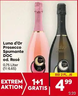 Billa Luna d'Or Prosecco Spumante Angebot