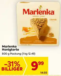 Billa Marlenka Honigtorte Angebot