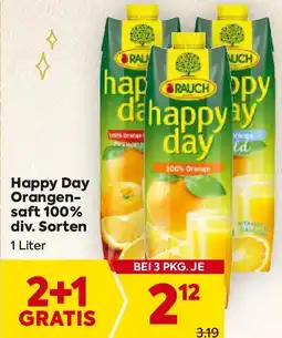 Billa Rauch Happy Day Angebot