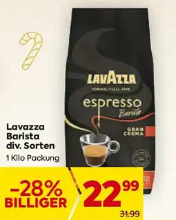 Billa Lavazza Espresso Barista Angebot