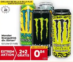 Billa Monster Energy Drink Angebot