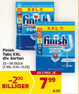 Billa Finish Tabs XXL Angebot
