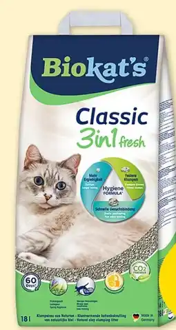 Fressnapf Biokat's Classic 3in1 Katzenstreu Angebot