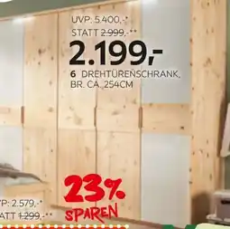 XXXLutz Linea Natura Drehtürenschrank Angebot