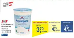 Metro Kärntnermilch Mascarpone Angebot
