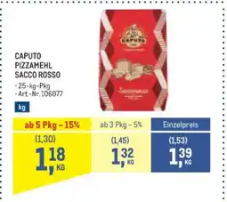 Metro CAPUTO PIZZAMEHL SACCO ROSSO Angebot