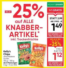 Maximarkt Kelly's Chips Angebot