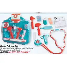 Maximarkt Spielzeug Großer Doktorkoffer 12-teilig maxi.preisjoker Maximarkt Angebot