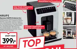 Maximarkt Krups Espresso EA897A Evidence Eco Angebot