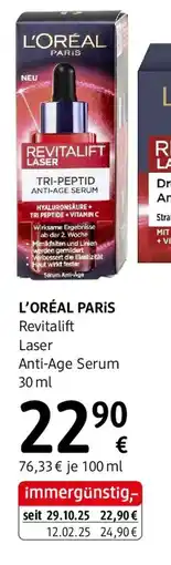 dm L'ORÉAL PARIS Revitalift Laser Angebot