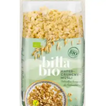 Billa Bio-Hafer-Knuspermüsli BILLA Angebot