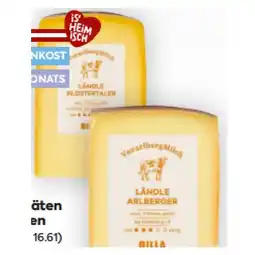 Billa Käsespezialitäten div. Sorten BILLA Angebot