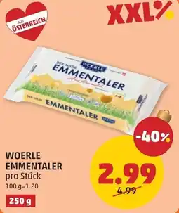 PENNY Woerle Emmentaler Angebot