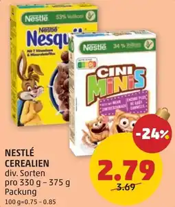 PENNY Nestlé Cerealien Angebot