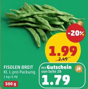 PENNY Fisolen Breit Angebot