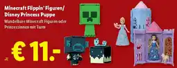 Lidl Minecraft Flippin' Figuren/ Disney Princess Puppe Angebot