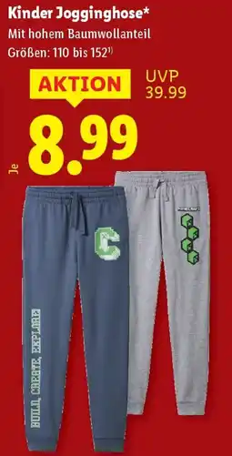 Lidl Kinder Jogginghose Angebot