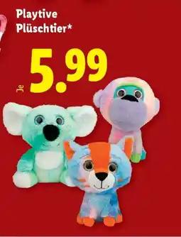 Lidl Playtive Plüschtier Angebot