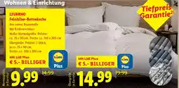 Lidl Livarno feinbiber-bettwäsche Angebot