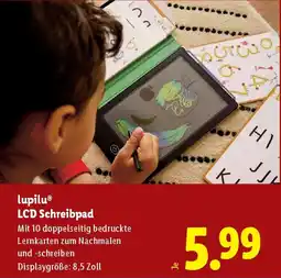 Lidl lupilu LCD Schreibpad Angebot