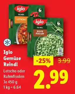 Lidl Iglo Gemüse Reindl Angebot