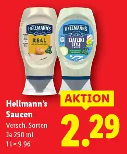 Lidl Hellmann's Saucen Angebot
