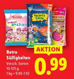 Lidl Retro Süßigkeiten Angebot
