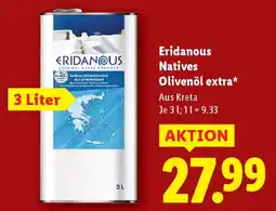 Lidl Eridanous Natives Olivenöl extra Angebot