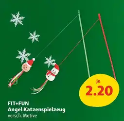 Fressnapf Fit+fun angel katzenspielzeug Angebot