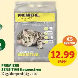 Fressnapf Premiere sensitive katzenstreu Angebot