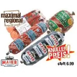 Maximarkt Krakauer, Bierkugel, Alpenländer oder Scharfe Stangerl Maximarkt Angebot