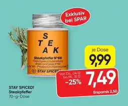 SPAR Gourmet Stay spiced! steakpfeffer Angebot